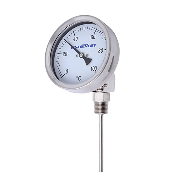 Hoe werkt een bimetaalthermometer?