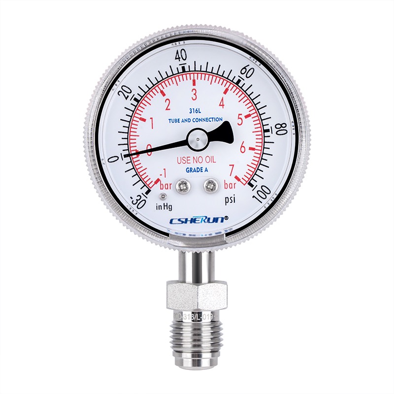 VCR 1/4 mannelijke gelaatsafdichtingswartel